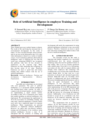 人工智能在员工培训中的作用和